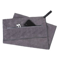 Hooded Gym Towel with Pocket
