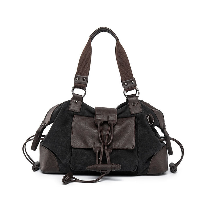 Vintage‑Style Gym & Travel Shoulder Bag