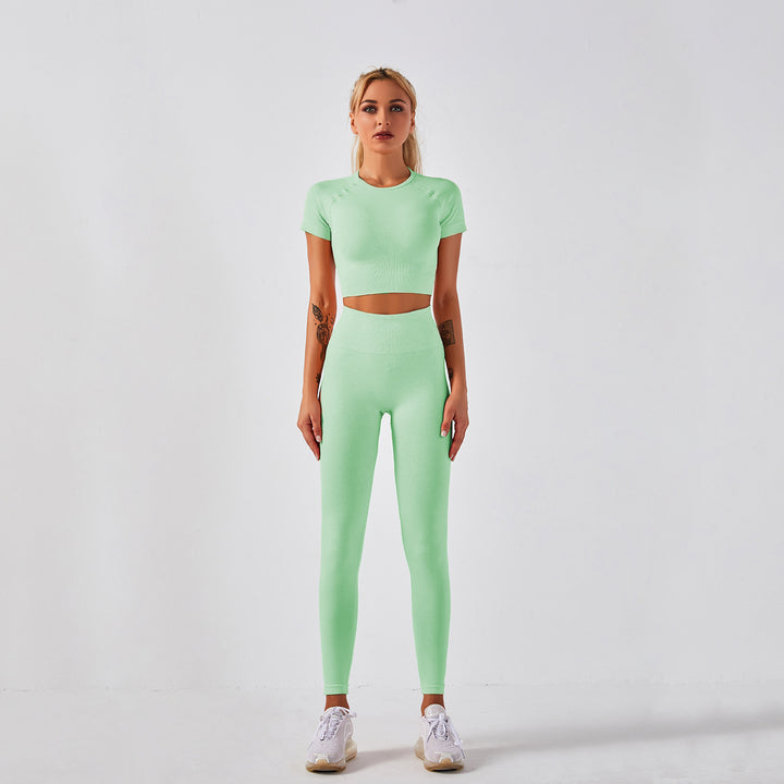 Women's Yoga Seamless Fitness Set