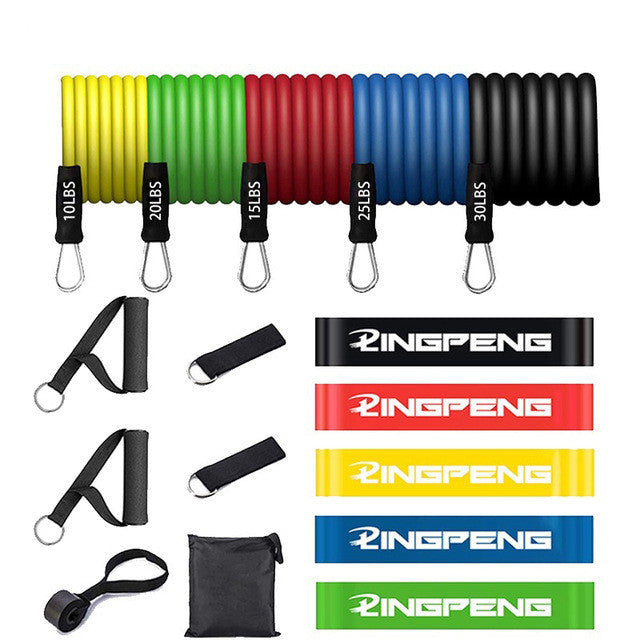 Portable Resistance Bands Set